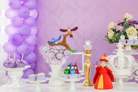 mesa do bolo festa infantil brasilia'