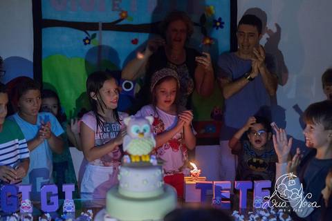 parabéns festa coruja festa infantil brasilia'