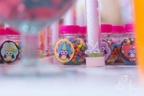 docinhos com coruja festa infantil brasilia'