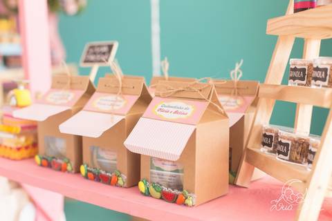 geleia tema quitandinha festa 1 ano infantil brasilia'