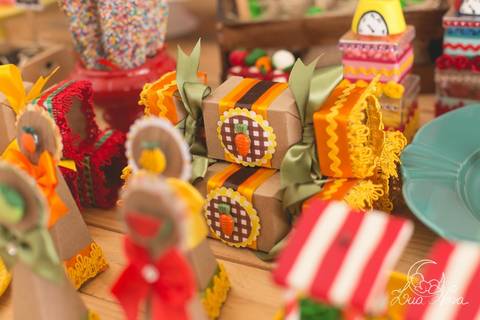 caixinha de doces quitandinha festa infantil 1 ano brasilia'
