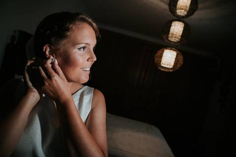 preparação da noiva'