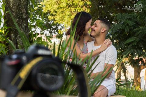 Casal e uma paixão em comum'