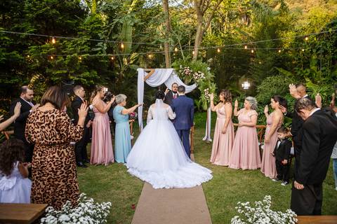 Inspiração e ideias criativas de fotos fotográfico de casamento no espaço Villa Mantova Eventos - Santana '