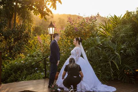 Inspiração e ideias criativas de fotos fotográfico de casamento no espaço Villa Mantova Eventos - Santana '