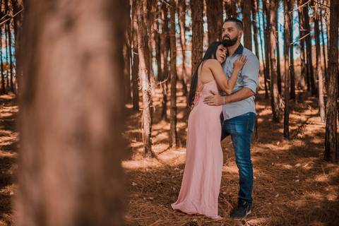 Inspiração e ideias criativas ensaio fotográfico pré casamento pré wedding de casal em São Roque - SP'