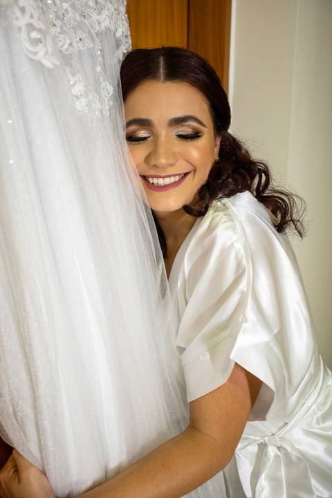 Inspiração e ideias criativas de fotos fotográfico de Making Of da noiva no espaço Perfecto Espaço - São Paulo - SP'