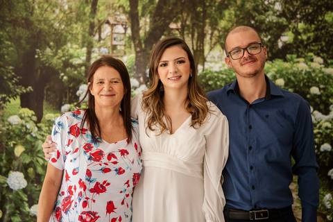 Inspirações e criatividade de fotos de casamento no civil com familiares na cidade de Barueri - São Paulo'