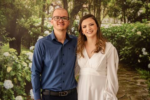 Inspirações e criatividade de fotos de casamento no civil com familiares na cidade de Barueri - São Paulo'