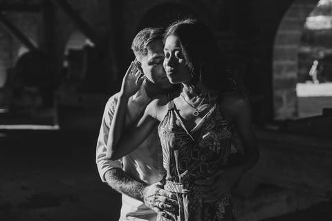 As melhores ideias e inspirações criativas de fotos para ensaio pré wedding no estilo rustico Fazenda Ipanema - SP'