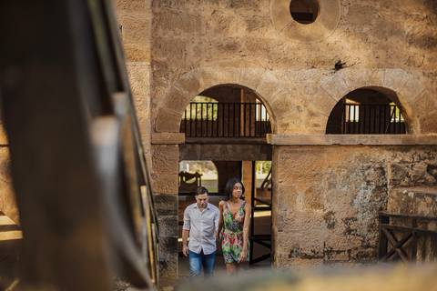 As melhores ideias e inspirações criativas de fotos para ensaio pré wedding no estilo rustico Fazenda Ipanema - SP'