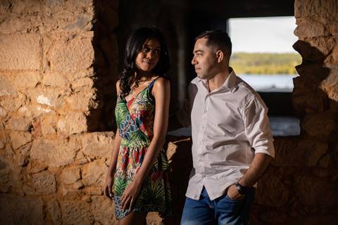 As melhores ideias e inspirações criativas de fotos para ensaio pré wedding no estilo rustico Fazenda Ipanema - SP'