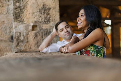As melhores ideias e inspirações criativas de fotos para ensaio pré wedding no estilo rustico Fazenda Ipanema - SP'