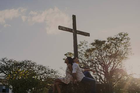 As melhores ideias e inspirações criativas de fotos para ensaio pré wedding no estilo rustico Fazenda Ipanema - SP'