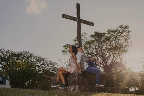 As melhores ideias e inspirações criativas de fotos para ensaio pré wedding no estilo rustico Fazenda Ipanema - SP'