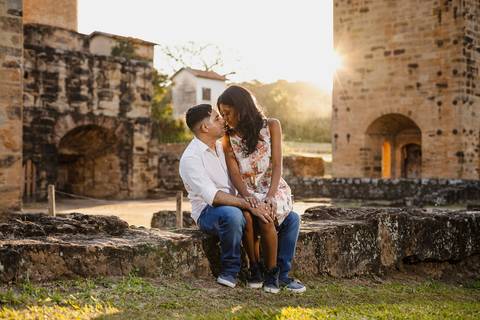 As melhores ideias e inspirações criativas de fotos para ensaio pré wedding no estilo rustico Fazenda Ipanema - SP'