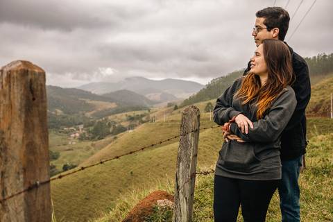 As melhores ideias e inspirações criativas de fotos para ensaio pré wedding na cidade São Francisco Xavier - SP'