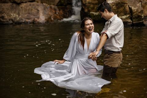 As melhores ideias e inspirações criativas de fotos para ensaio pré wedding na cidade São Francisco Xavier - SP'