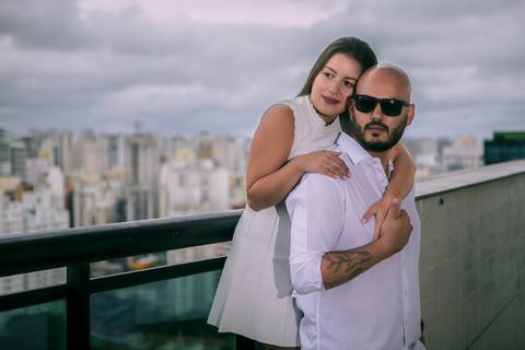 As melhores ideias e inspirações criativas de fotos para ensaio pré wedding Heliponto - São Paulo'