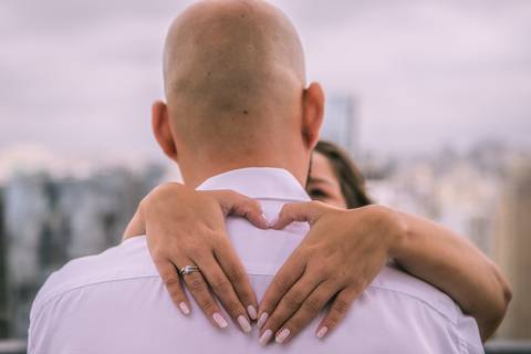 As melhores ideias e inspirações criativas de fotos para ensaio pré wedding Heliponto - São Paulo'