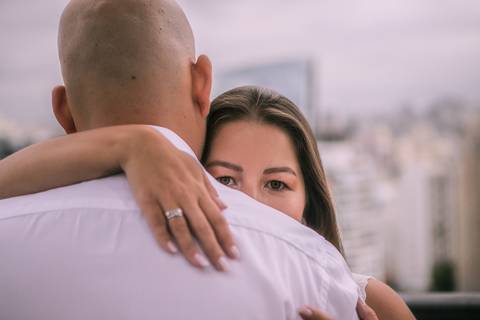 As melhores ideias e inspirações criativas de fotos para ensaio pré wedding Heliponto - São Paulo'