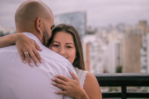 As melhores ideias e inspirações criativas de fotos para ensaio pré wedding Heliponto - São Paulo'
