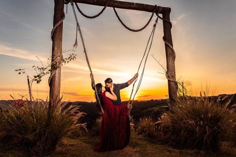 As melhores ideias e inspirações criativas de fotos para ensaio pré wedding no Sítio das Borboletas - SP'