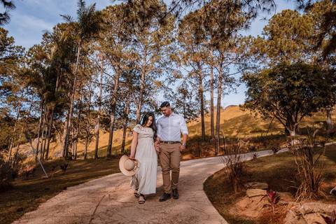 As melhores ideias e inspirações criativas de fotos para ensaio pré wedding no Sítio das Borboletas - SP'