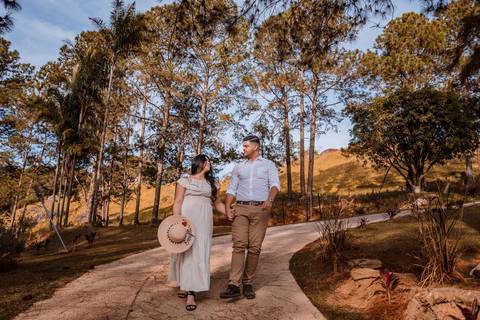 As melhores ideias e inspirações criativas de fotos para ensaio pré wedding no Sítio das Borboletas - SP'