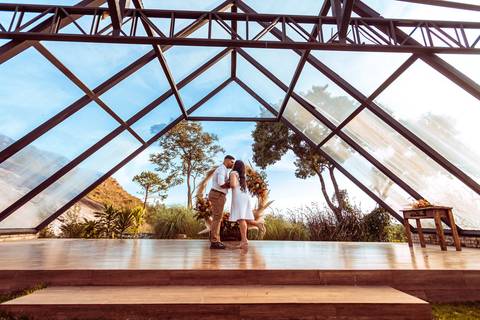 As melhores ideias e inspirações criativas de fotos para ensaio pré wedding no Sítio das Borboletas - SP'