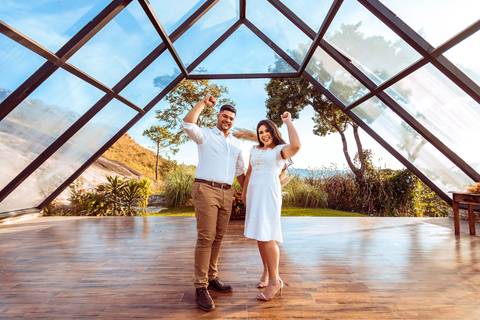 As melhores ideias e inspirações criativas de fotos para ensaio pré wedding no Sítio das Borboletas - SP'