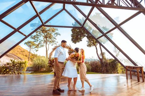 As melhores ideias e inspirações criativas de fotos para ensaio pré wedding no Sítio das Borboletas - SP'