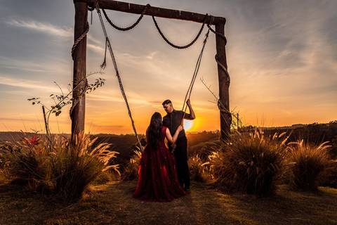 As melhores ideias e inspirações criativas de fotos para ensaio pré wedding no Sítio das Borboletas - SP'