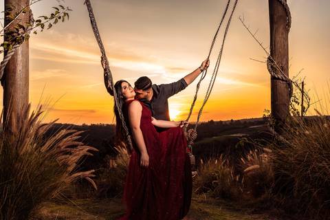 As melhores ideias e inspirações criativas de fotos para ensaio pré wedding no Sítio das Borboletas - SP'