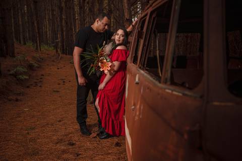 As melhores ideias e inspirações criativas de fotos para ensaio pré wedding no Sítio das Borboletas - SP'