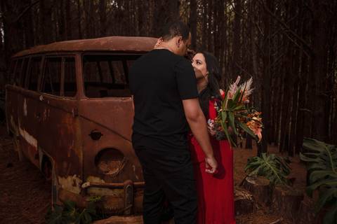 As melhores ideias e inspirações criativas de fotos para ensaio pré wedding no Sítio das Borboletas - SP'