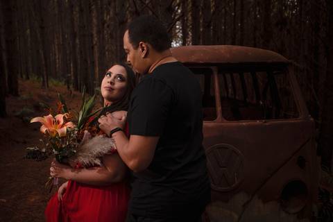 As melhores ideias e inspirações criativas de fotos para ensaio pré wedding no Sítio das Borboletas - SP'