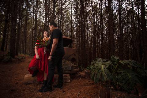 As melhores ideias e inspirações criativas de fotos para ensaio pré wedding no Sítio das Borboletas - SP'