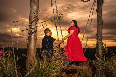 As melhores ideias e inspirações criativas de fotos para ensaio pré wedding no Sítio das Borboletas - SP'