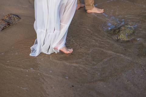 As melhores ideias e inspirações criativas de fotos para ensaio pré wedding na Praia de São Pedro - Guarujá - Litoral SP'