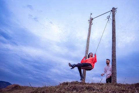 As melhores ideias e inspirações criativas de fotos para ensaio pré wedding no Morro do Capuava  - SP'