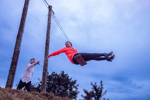 As melhores ideias e inspirações criativas de fotos para ensaio pré wedding no Morro do Capuava  - SP'