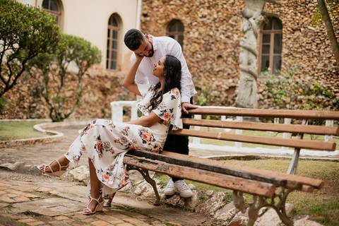 As melhores ideias e inspirações criativas de fotos para ensaio pré wedding no Museu São Norberto  - SP'