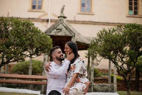 As melhores ideias e inspirações criativas de fotos para ensaio pré wedding no Museu São Norberto  - SP'