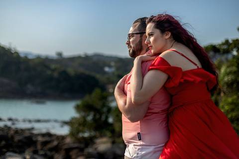 As melhores ideias e inspirações criativas de fotos para ensaio pré wedding na praia do Iporanga - SP'