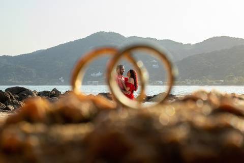 As melhores ideias e inspirações criativas de fotos para ensaio pré wedding na praia do Iporanga - SP'