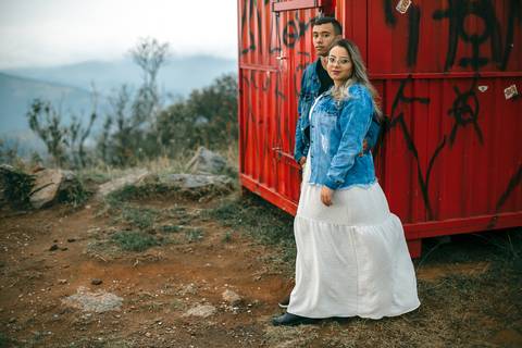 As melhores ideias e inspirações criativas de fotos para ensaio pré wedding no Pico do Olho D'Água - Mairiporã - SP'