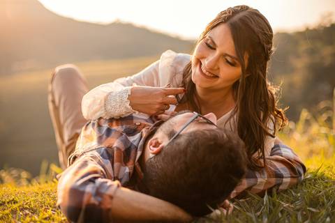As melhores ideias e inspirações criativas de fotos para ensaio de casamento pré wedding no Mirante do Saboó em São Roque - SP'