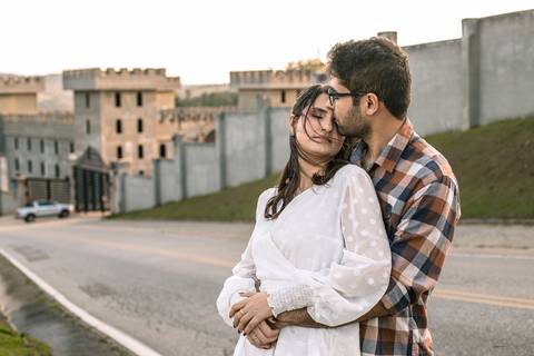As melhores ideias e inspirações criativas de fotos para ensaio de casamento pré wedding no Mirante do Saboó em São Roque - SP'