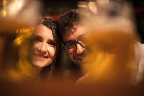 As melhores ideias e inspirações criativas de fotos para ensaio de casamento pré wedding no centro de São Roque - SP'